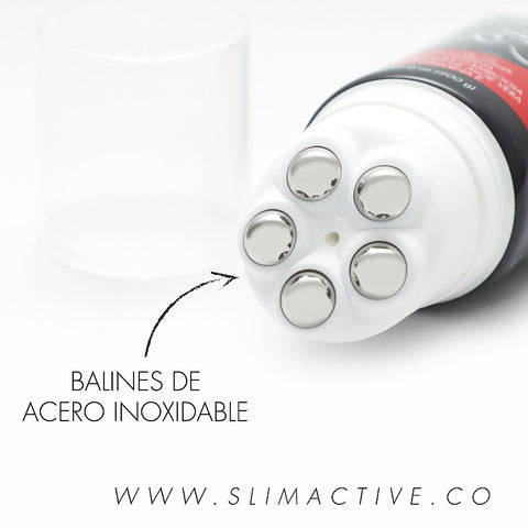 Gel Triple Acción con balines de acero