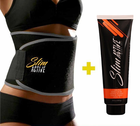 Gel Reductor Caliente + Faja térmica abdomen