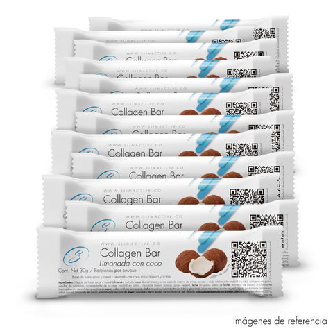 Barras de cereal x 12 con colágeno y biotina