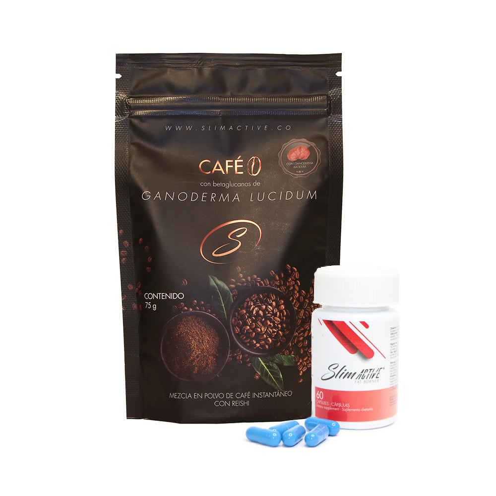 KIT 5 – Cápsulas + Café con Ganoderma